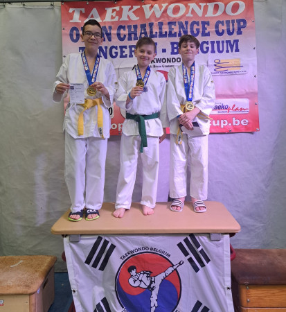 1.Platz Teamlauf Jungs
